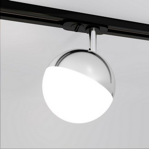 Изображение товара Трековый светильник однофазный 220V светодиодный MRL Elektrostandard Glob GX53 Хром (MRL 1015)