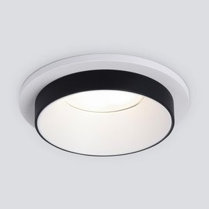 Изображение товара Встраиваемый светильник круглый Elektrostandard 113 MR16 белый/черный