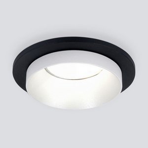 Изображение товара Точечный светильник белый Elektrostandard 114 MR16 белый/черный