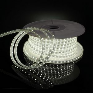 Изображение товара Светодиодная лента влагозащищенная LS014 220V IP65 Elektrostandard 8W 60Led 2835 холодный белый, 50 м