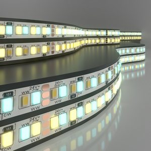 Изображение товара Светодиодная лента 2835+2835 24V 240Led 16W IP20 Elektrostandard MIX теплый белый/холодный белый, 5м