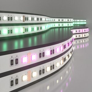 Изображение товара Светодиодная лента 24V 60Led 24W IP20 Elektrostandard RGBW 5050 MIX RGB/дневной белый, 5м