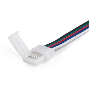 Изображение товара Коннектор для лент 5050+5050 24V 60Led 14,4W IP20 RGBW, гибкий односторонний (10pkt) Elektrostandard a053705