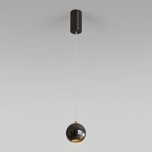 Изображение товара Подвесной светильник светодиодный 50215/1 Elektrostandard Giro LED черный жемчуг в форме шара