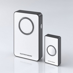 Изображение товара Звонок дверной DBQ27M Elektrostandard WL Белый/Чёрный