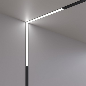 Изображение товара Трековый угловой светильник магнитный LED 48V 24W 4200K Link (черный) L03 Elektrostandard Slim Magnetic 85029/01