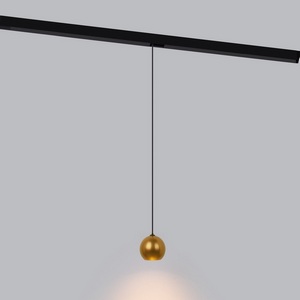 Изображение товара Трековый светильник светодиодный 48V магнитный 5W 4200K Event (латунь) Elektrostandard Slim Magnetic 85040/01