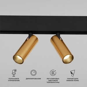 Изображение товара Трековый светильник с голосовым управлением 48V магнитный светодиодный Elektrostandard Slim Magnetic 85056/01 WIFI (Умный дом) (128-3756)