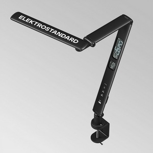 Изображение товара Настольная лампа led пластиковая арматура на струбцине с календарем LED Elektrostandard TL70230 Intelligent черный