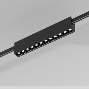 Изображение товара Трековый светильник низковольтный LED 24V Elektrostandard Esthetic Magnetic 12W 3000K (чёрный) 85121/01