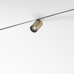 Изображение товара Трековый светильник магнитный LED 24V Elektrostandard Mini Magnetic 85202/01 5W 3000K латунь/черный