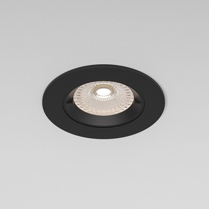 Изображение товара Точечный светильник встраиваемый светодиодный круглый Elektrostandard Minnie 25056/01 GU10 черный