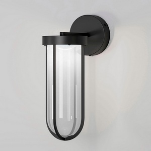 Изображение товара Настенный светильник уличный с датчиком движения водонепроницаемый IP54 LED Elektrostandard Ritz 35183/D черный