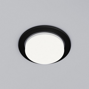 Изображение товара Встраиваемый светильник круглый Elektrostandard Circu 1035 GX53 WH черный