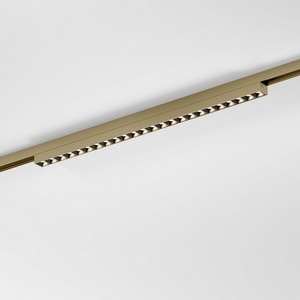 Изображение товара Трековый светильник светодиодный магнитный Elektrostandard Line Magnetic Brass Line 85529/01 20W 48V 3000K (латунь)