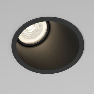 Изображение товара Встраиваемый светильник круглый Elektrostandard Side 25059/01 GU10 черный