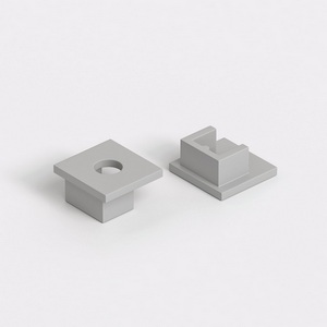 Изображение товара Заглушки для встраиваемого гибкого алюминиевого профиля под ГКЛ 9,5мм (комп. 2шт) Elektrostandard ZLL-2-ALP024