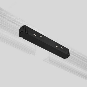Изображение товара Прямой коннектор черный Elektrostandard Slim Magnetic 95135/00