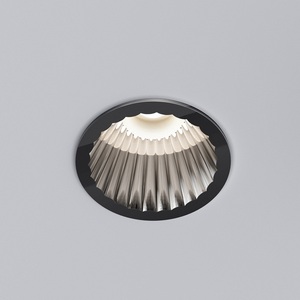 Изображение товара Точечный светильник встраиваемый ip44 Elektrostandard Arco 15274/LED 12W 4000K черный жемчуг IP44