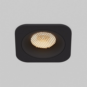 Изображение товара Светильник встраиваемый светодиодный IP44 Elektrostandard Tetro 15276/LED 10W 3000K черный IP44