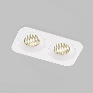 Изображение товара Светильник встраиваемый светодиодный IP44 Elektrostandard Tetro 15277/LED 20W 3000K белый IP44