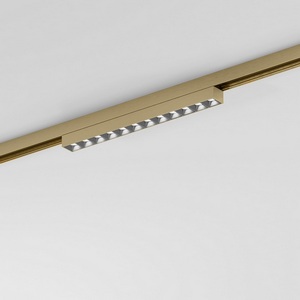 Изображение товара Трековый светильник магнитный светодиодный Elektrostandard Line Magnetic Brass Line 10W 4000K (латунь) 85528/01