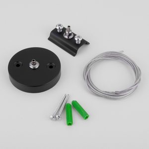 Изображение товара Монтажный комплект для подвесного светильника Elektrostandard TRF-1-200 TRF-1-200-BK