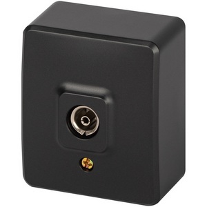 Изображение товара ТВ-розетка накладная (антрацит) ЭРА 11-3201-05