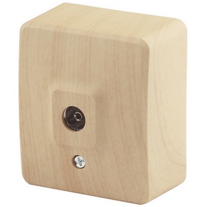 Изображение товара ТВ-розетка накладная (сосна) ЭРА 11-3201-11