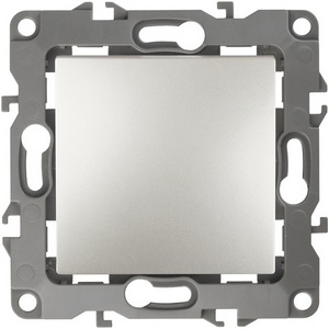 Изображение товара Выключатель встраиваемый одноклавишный (перламутровый) ЭРА 12-1101-15