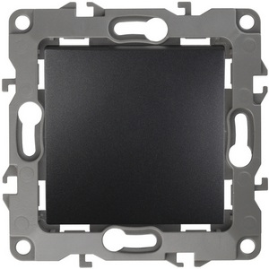 Изображение товара Клавиша для выключателя (антрацит) ЭРА 12-1111-05