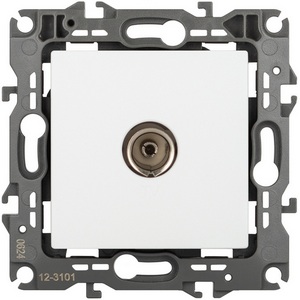 Изображение товара ТВ-розетка встраиваемая (белый матовый) ЭРА 12-3101-01М
