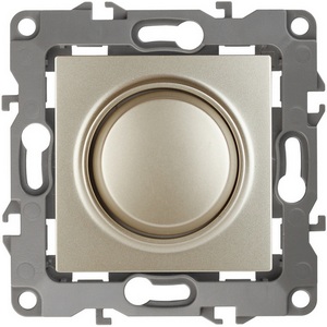 Изображение товара Диммер встраиваемый (шампань) ЭРА 12-4101-04