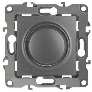 Изображение товара Диммер встраиваемый (графит) ЭРА 12-4101-12