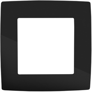 Изображение товара Рамка на 1 пост (черный) ЭРА 12-5001-06