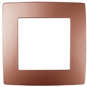 Изображение товара Рамка на 1 пост (медь) ЭРА 12-5001-14