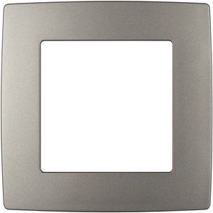 Изображение товара Рамка на 1 пост (титан) ЭРА 12-5001-16