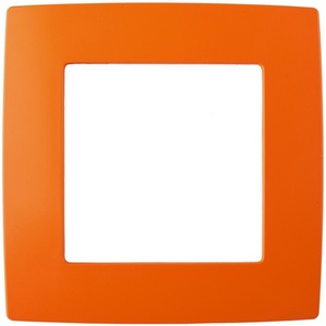 Изображение товара Рамка на 1 пост (оранжевый) ЭРА 12-5001-22