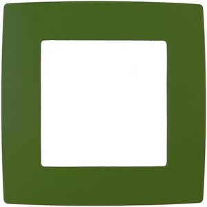 Изображение товара Рамка на 1 пост (зеленый) ЭРА 12-5001-27