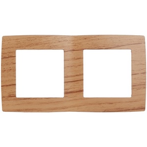 Изображение товара Рамка на 2 поста (дуб) ЭРА 12-5002-09