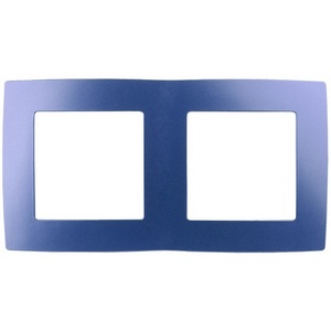 Изображение товара Рамка на 2 поста (ультрамарин) ЭРА 12-5002-29