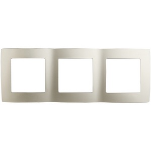 Изображение товара Рамка на 3 поста (перламутровый) ЭРА 12-5003-15