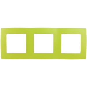 Изображение товара Рамка на 3 поста (лайм) ЭРА 12-5003-26