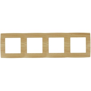 Изображение товара Рамка на 4 поста (сосна) ЭРА 12-5004-11
