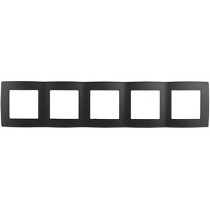 Изображение товара Рамка на 5 постов (антрацит) ЭРА 12-5005-05