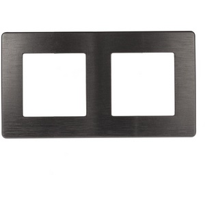 Изображение товара Рамка на 2 поста (графит) ЭРА 12-5102-12