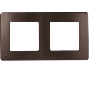 Изображение товара Рамка на 2 поста (бронза) ЭРА 12-5102-13
