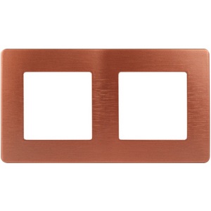 Изображение товара Рамка на 2 поста (медь) ЭРА 12-5102-14