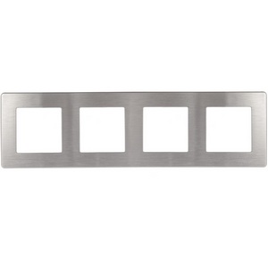 Изображение товара Рамка на 4 поста (алюминий) ЭРА 12-5104-03