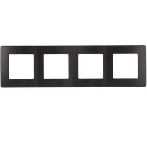 Изображение товара Рамка на 4 поста (антрацит) ЭРА 12-5104-05